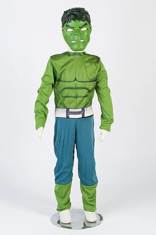 Новое Детское платье Marvel Incredible Hulk маскарадный костюм супергероя для мальчиков на