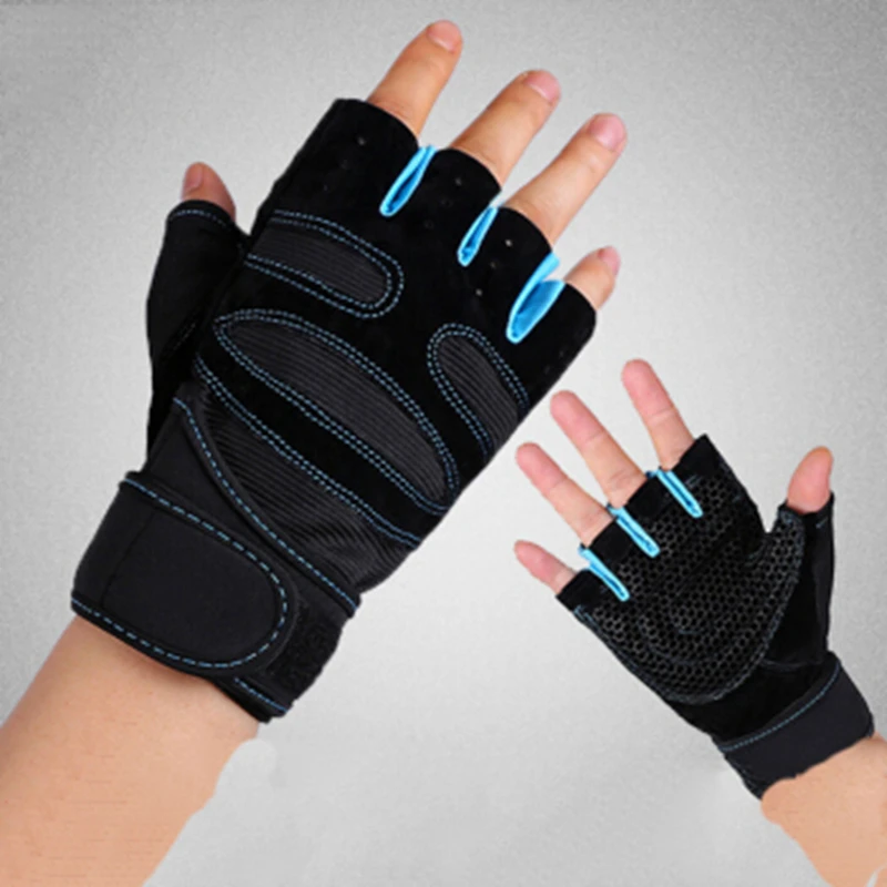 

Gym Gloves Heavyweight Sports Exercise Weight Lifting Gloves Body Building Training Sport Fitness Gloves for Fiting Cycling