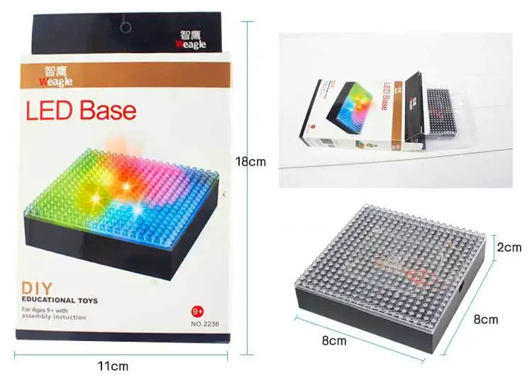Фабричные микроблоки Weagle светодиодная основа для алмазных блоков мини блоки