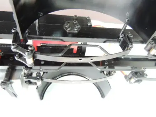 Передняя подвеска с металлической рамой для трактора экскаватора Tamiya RC88WD 6x6 8x8