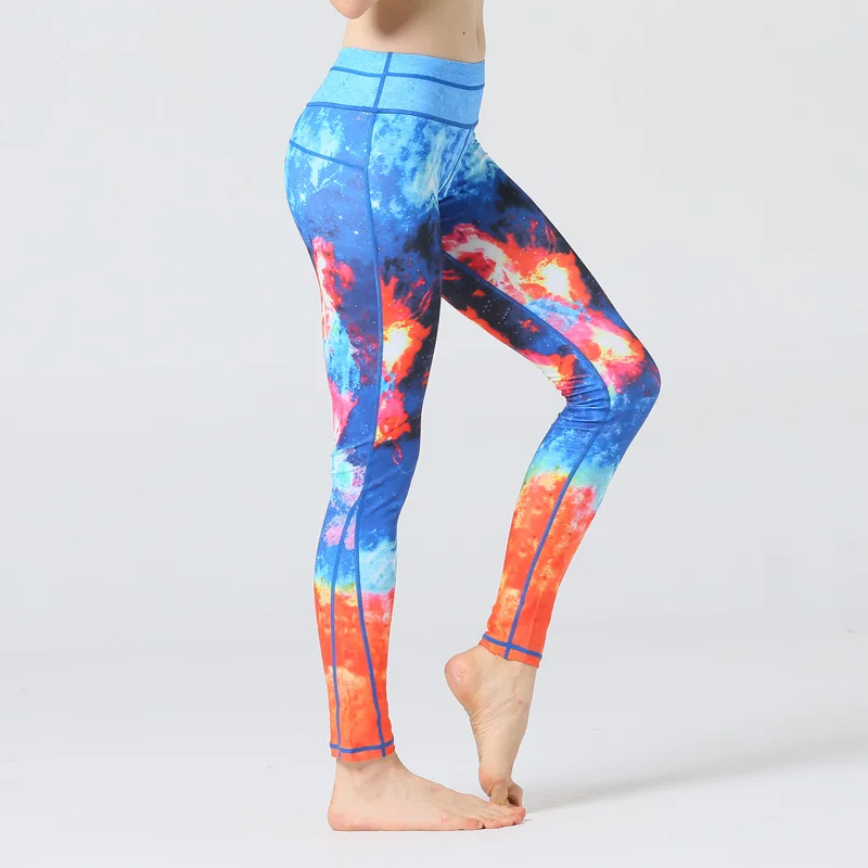 Yoga Leggings Sports Pants Women sports clothing trousers Fitness yoga Compression Sport Tights Sportswear gym clothes | Спорт и