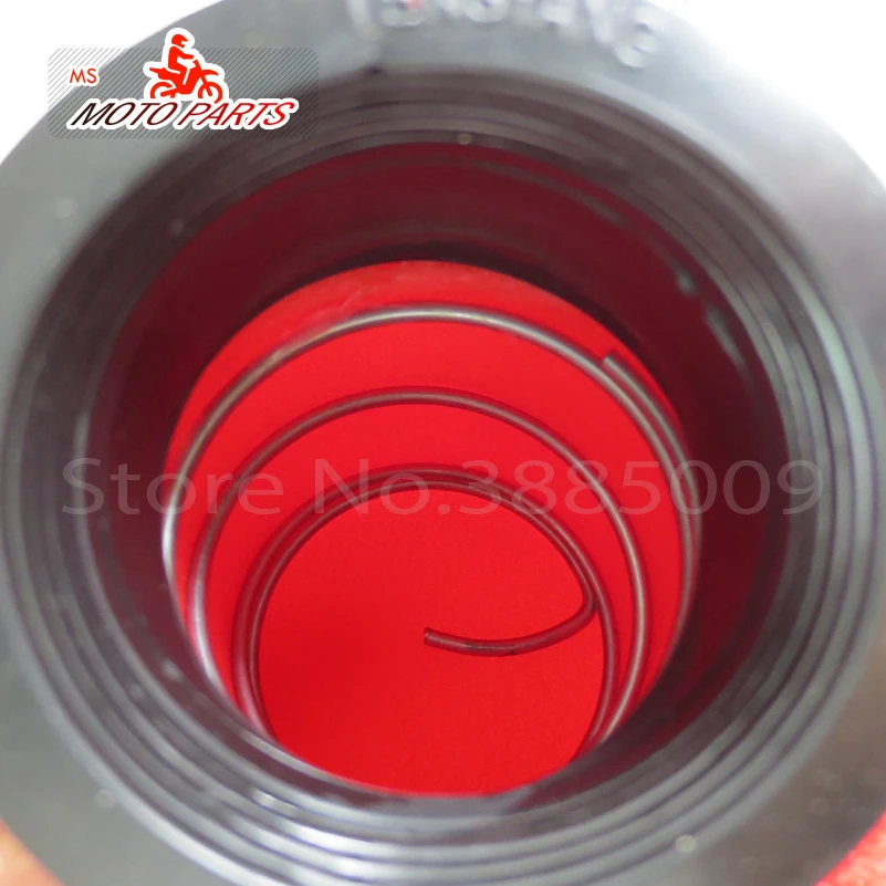 

35mm 38mm 42mm 45mm 48mm Bend Elbow Neck Foam Air Filter Sponge Cleaner Moped Scooter Dirt Pit Bike Motorcycle red Kayo BSE