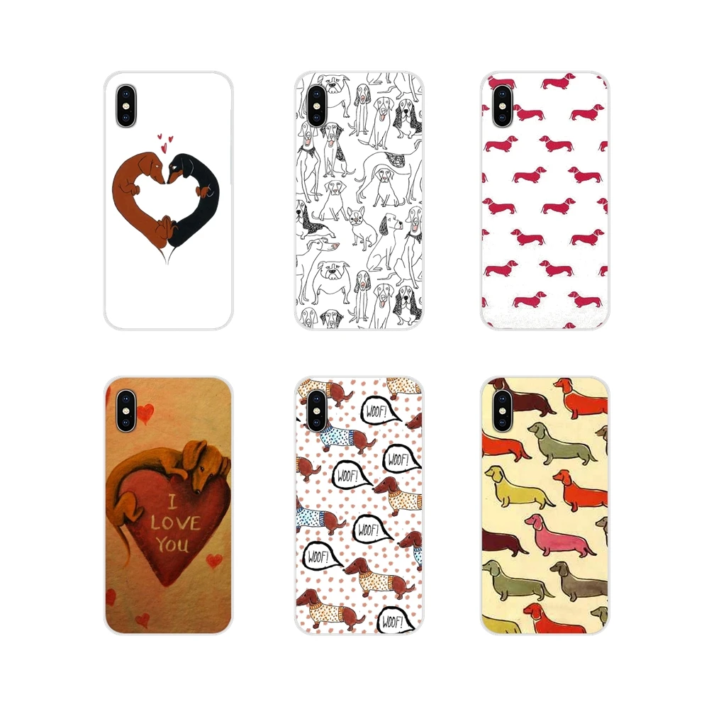 Чехол для мобильного телефона Alpha Dachshund Silhouette Dog Black Xiaomi Redmi Note 6A MI8 Pro S2 A2 Lite Se MIx Max 2 3