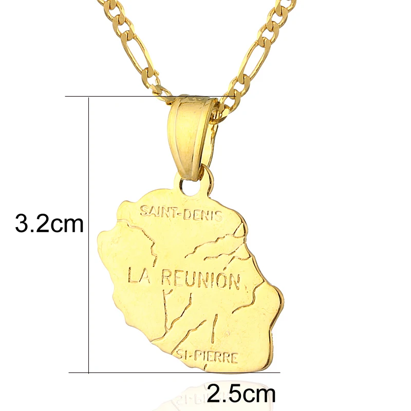 Подвеска и ожерелье Ethlyn Gold для женщин мужчин 18KGP карта страны|necklace price|pendant chinapendant