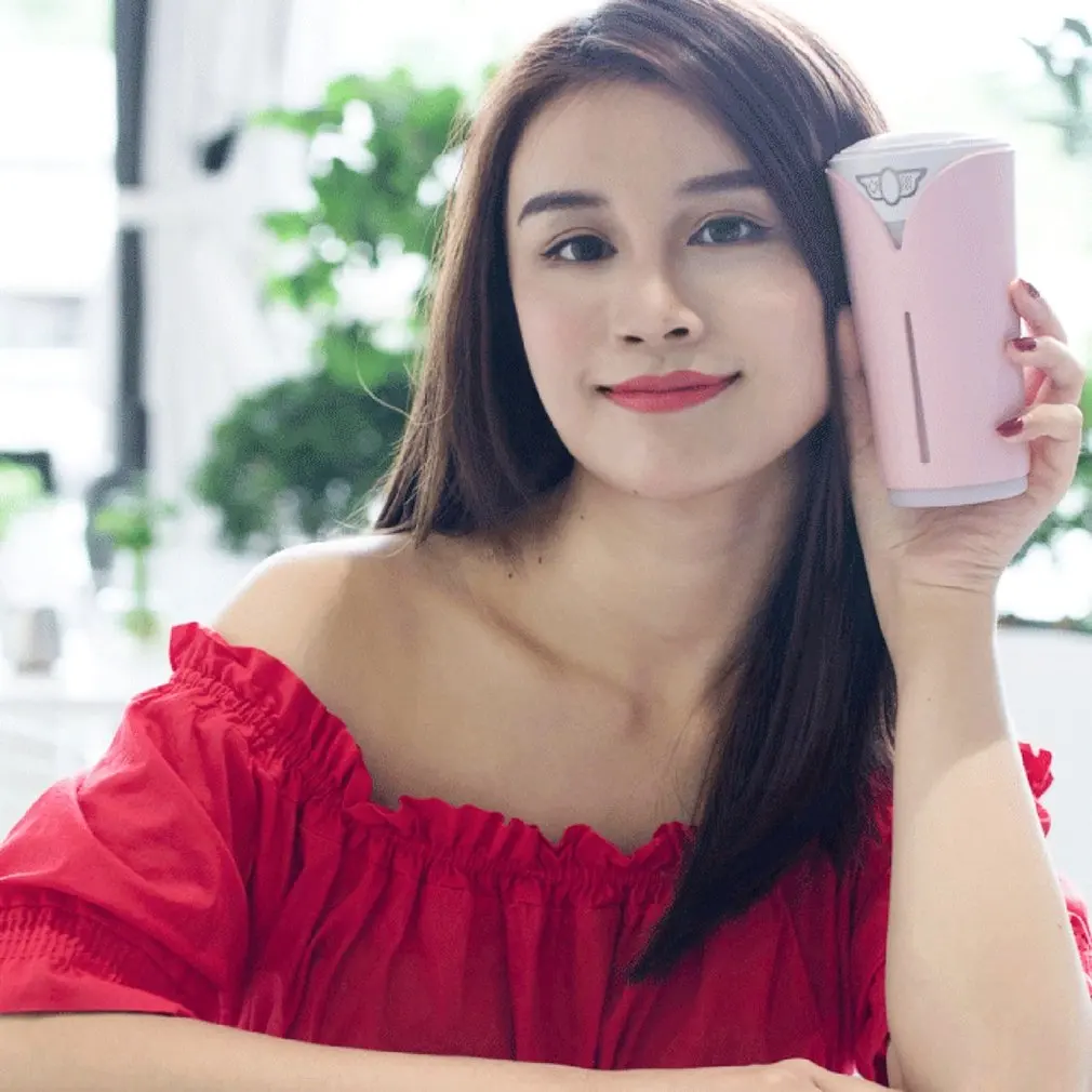 Портативный USB мини-увлажнитель воздуха в форме чашки для дома и автомобиля