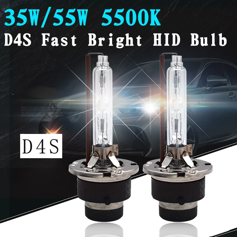 Новинка 2018 SKYJOYCE D2S D4S HID лампочка переменного тока 12 В 35 Вт 55 быстрый старт