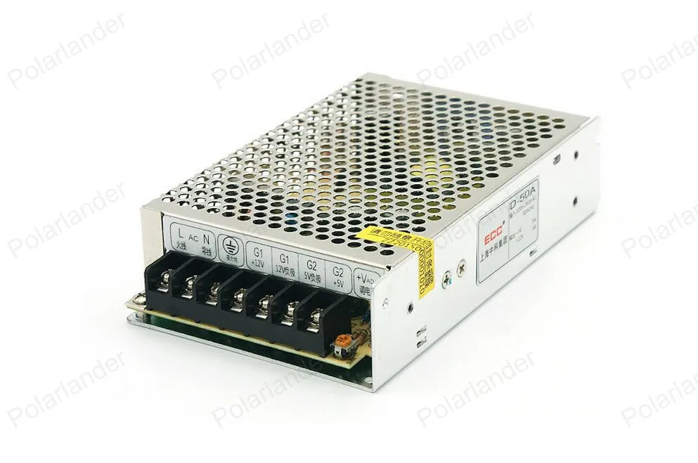 

Двойной выходной источник питания AC/DC 12 В 50 Вт трансформатор напряжения переключатель питания адаптер драйвер для светодиодной ленты