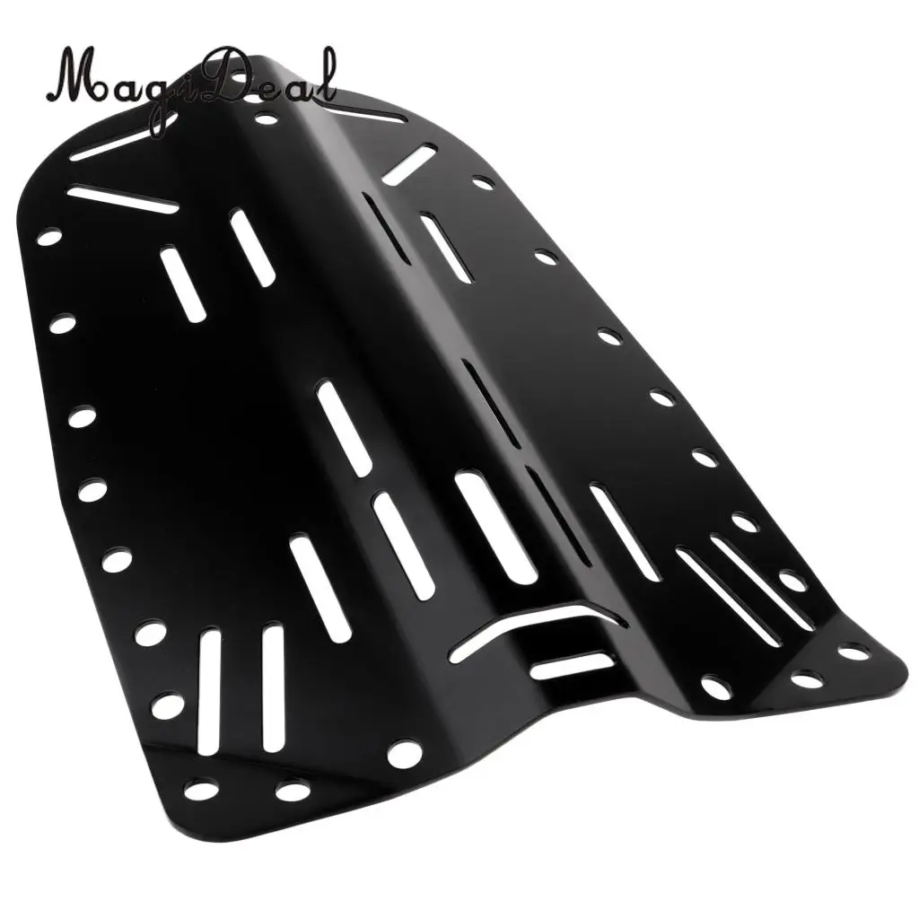 

Durable Aluminum Alloy Technical Scuba Diving Standard Backplate Back Plate Accessories 39.5x 26 cm
