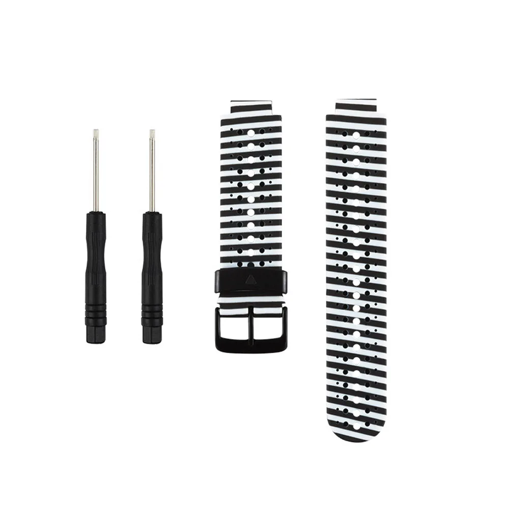 Сменный ремешок на запястье для Garmin Forerunner 220 230 235 630 620 735XT Смарт-часы силиконовые полосы спортивный браслет ремень