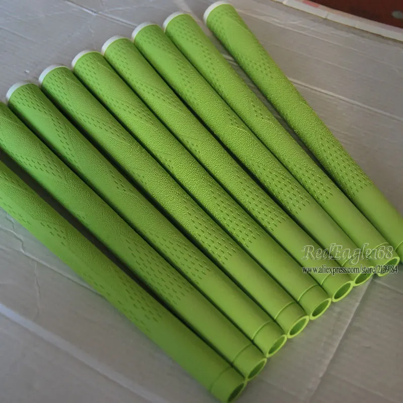 grass green Cooyute IOMIC гольф ручки высокого качества резиновые деревянные ручки для клюшек для гольфа 12 цветов 12 шт/партия утюги для гольфа нескользящие носки - Цвет: grass green