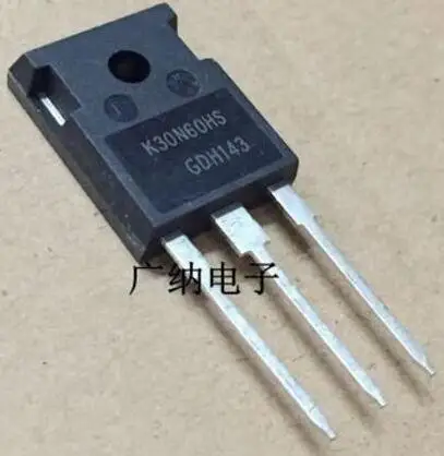 

5pcs/lpt SKW30N60HS K30N60 IGBT 600V 41A 250W TO-247 IC Best quality.