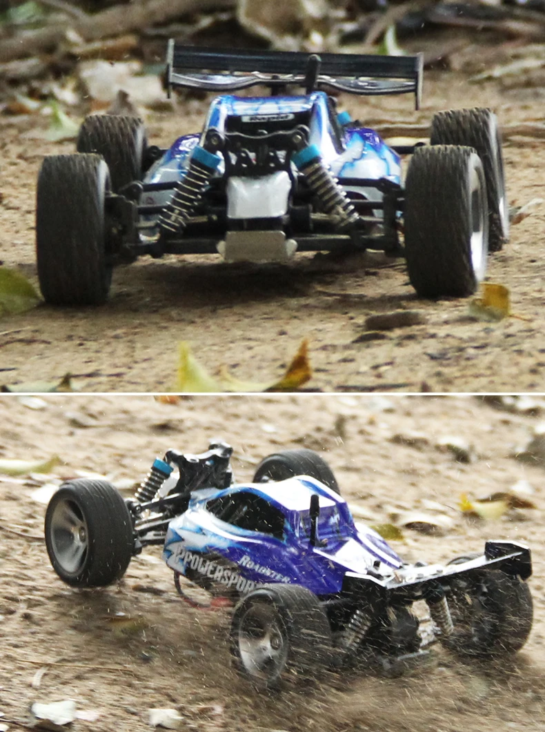 Wltoys A959 RC грузовик 1:18 весы 2 4G 4WD RTR внедорожный Багги 50 км/ч скоростной гоночный