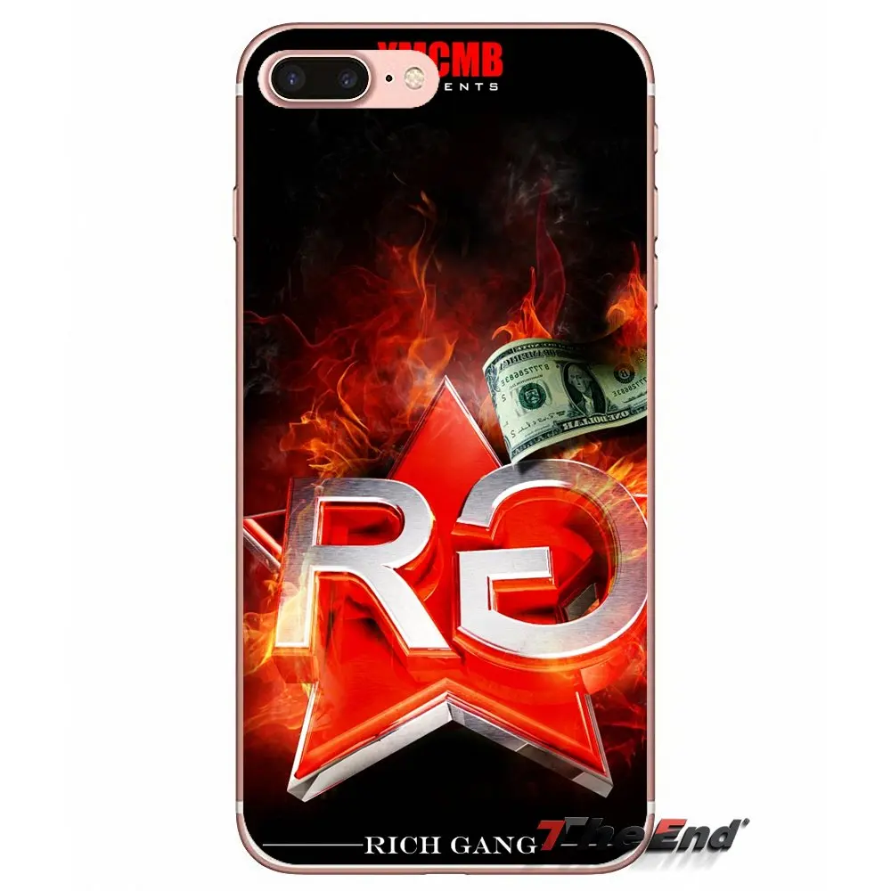 Чехол из мягкого ТПУ с принтом звезд и логотипом для iPhone X 4 4S 5 5S 5C SE 6 6S 7 8 Plus Samsung Galaxy