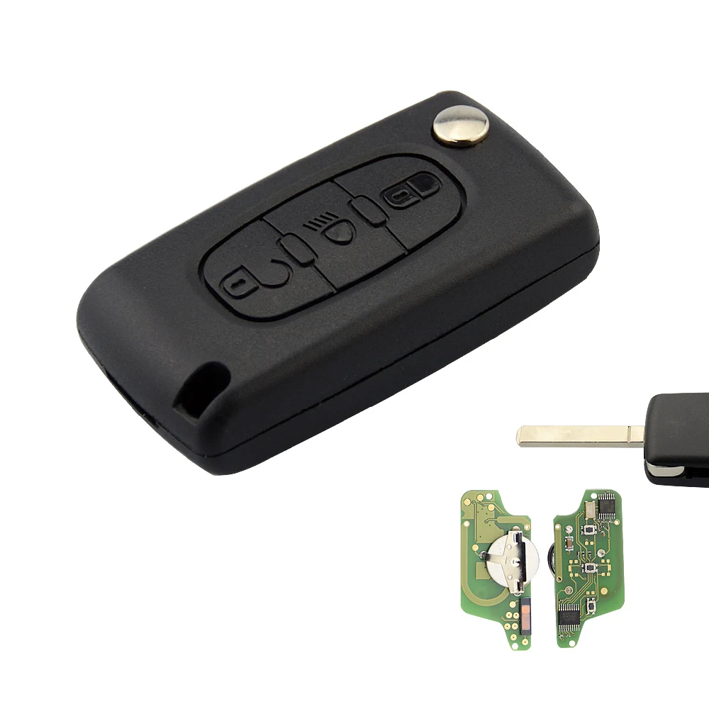 OkeyTech CE0523 для телефона 433 МГц ID46 PCF7941 чип световая кнопка VA2 Blade ASK Flip 3 кнопки C2 C3 C4 C5 C6