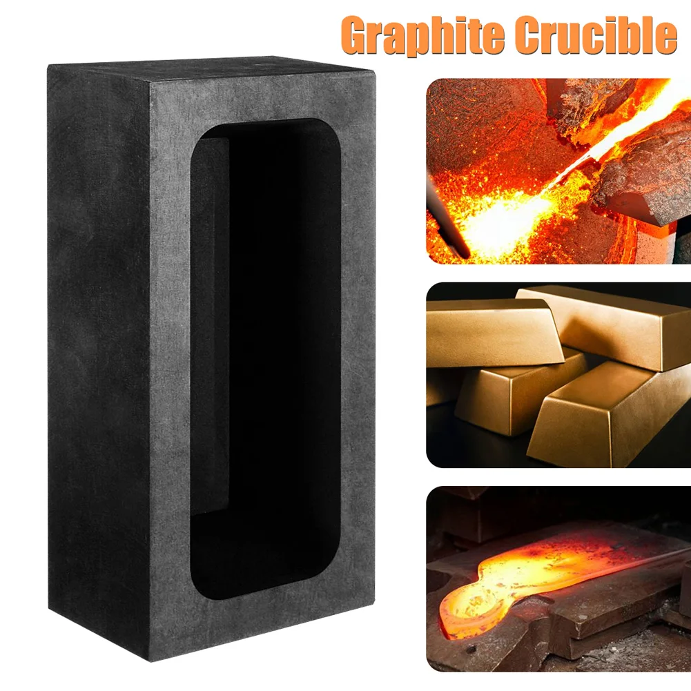 Новинка Золотой Большой графитовый слиток 85 унций форма для плавления литья