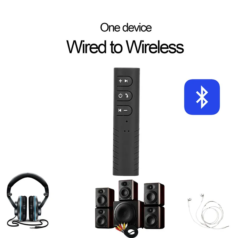 Мини Bluetooth аудио приемник беспроводной адаптер динамик 3 5 мм AUX передатчик