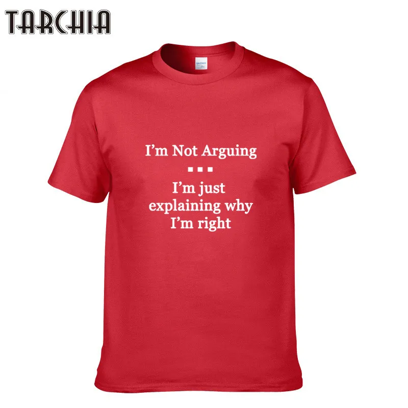 Футболка TARCHIA мужская с коротким рукавом хлопок Повседневная тенниска круглым