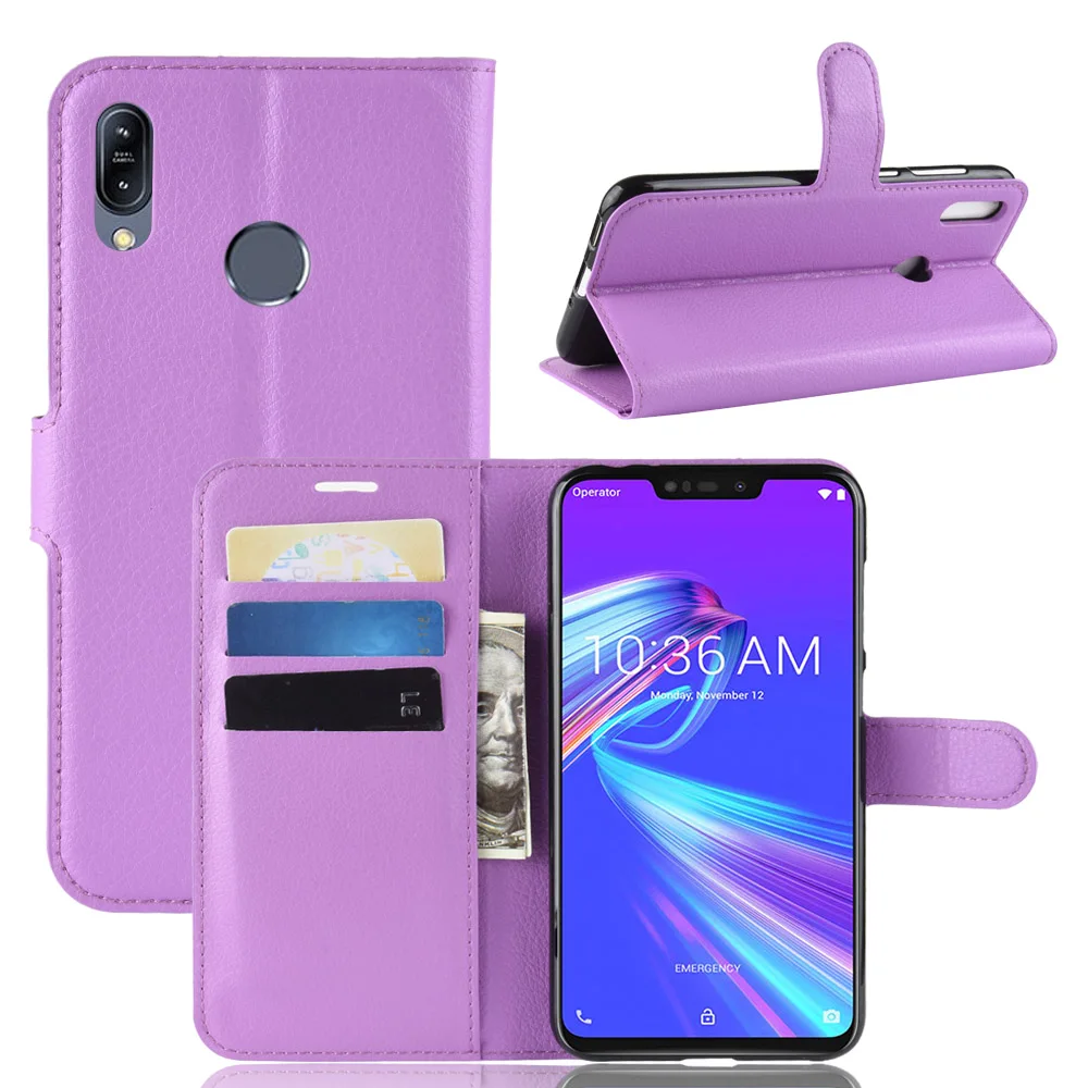Для Asus ZenFone Max M2 Чехол-книжка 6,2" Ретро Магнитный чехол-книжка кожаный чехол для Asus ZenFone Max M2 ZB632KL ZB633KL чехол