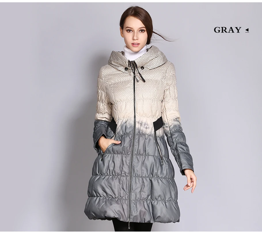 COUTUDI,, теплый пуховик для женщин размера плюс, зимняя куртка с принтом, Длинная женская парка и пальто, Casaco Feminina Inverno