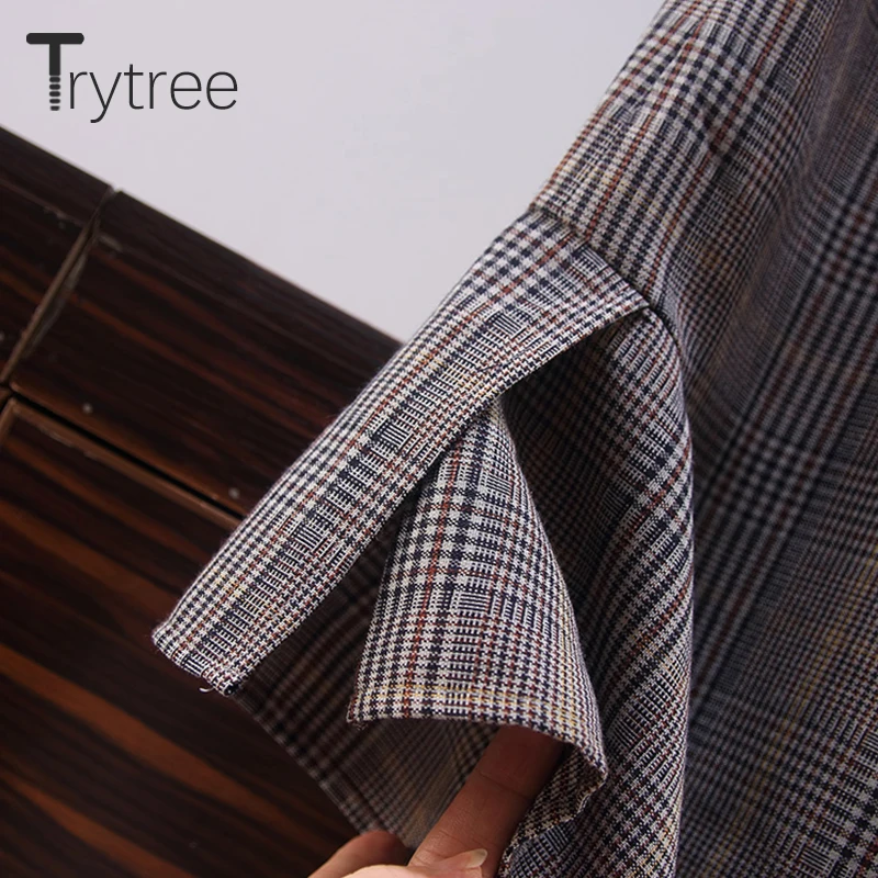 Trytree/весенне-летний женский костюм из двух предметов повседневные топы + платья