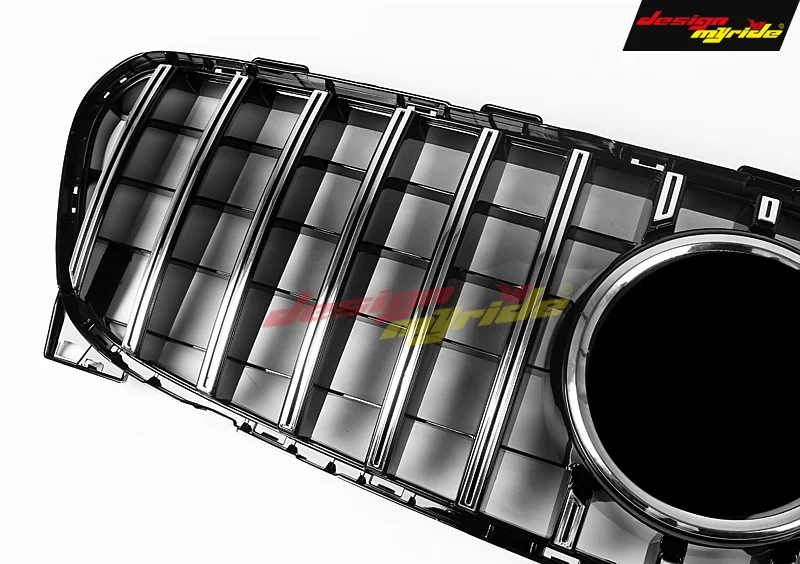 GT R СТИЛЬ передняя решетка X156 GLA45AMG внешний вид Серебряный подходит для MercedesMB GLA class