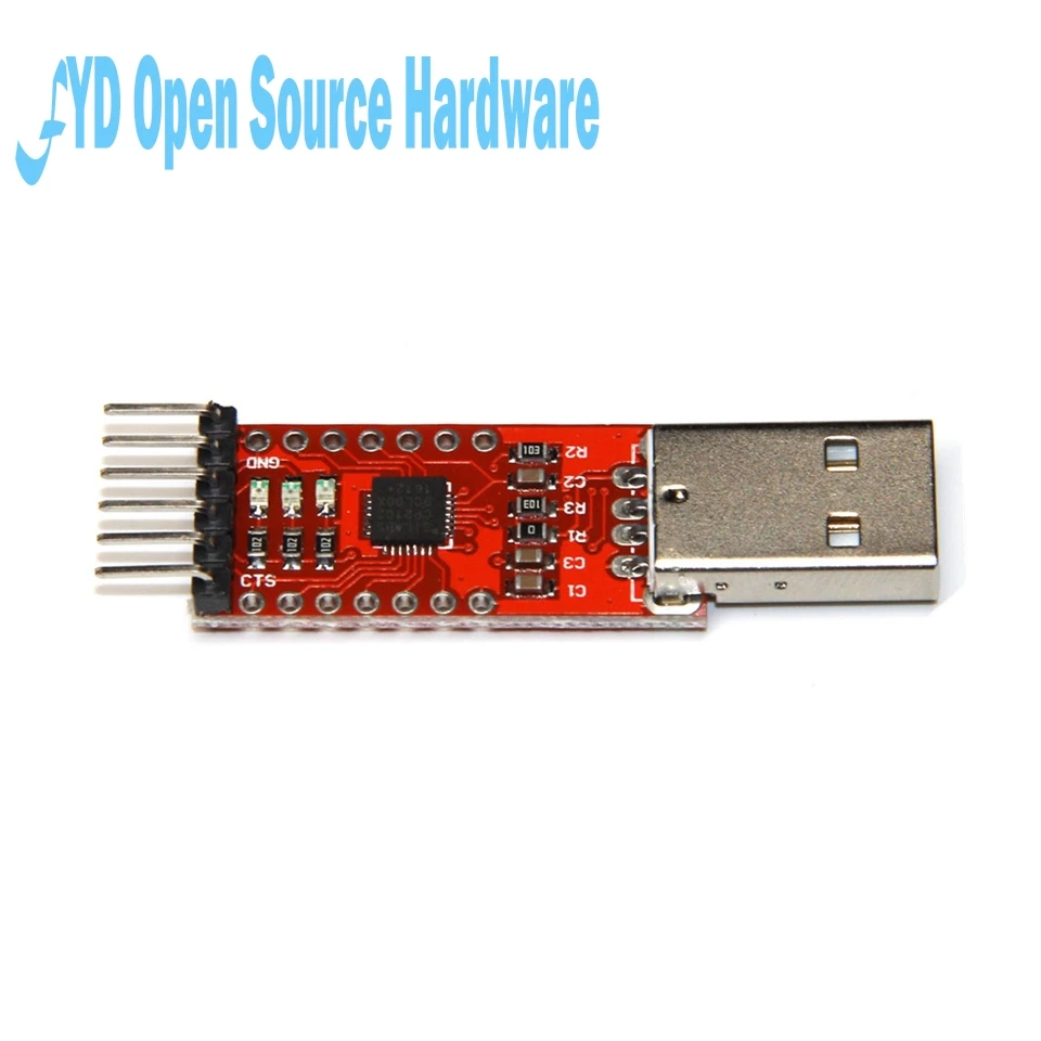 USB к последовательному модулю CP2102 6pin TTL STC загрузка совместима без кабеля |