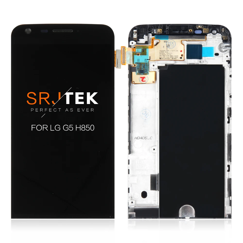 Lcd для LG G5 lcd 5," дисплей для LG G5 lcd H850 H840 H860 H820 кодирующий преобразователь сенсорного экрана в сборе с заменой рамки
