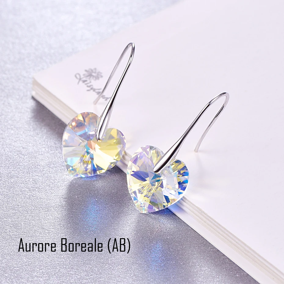 Malanda бренд 2017 XILION сердце кристалл от Swarovski 925 стерлингового серебра пирсинг