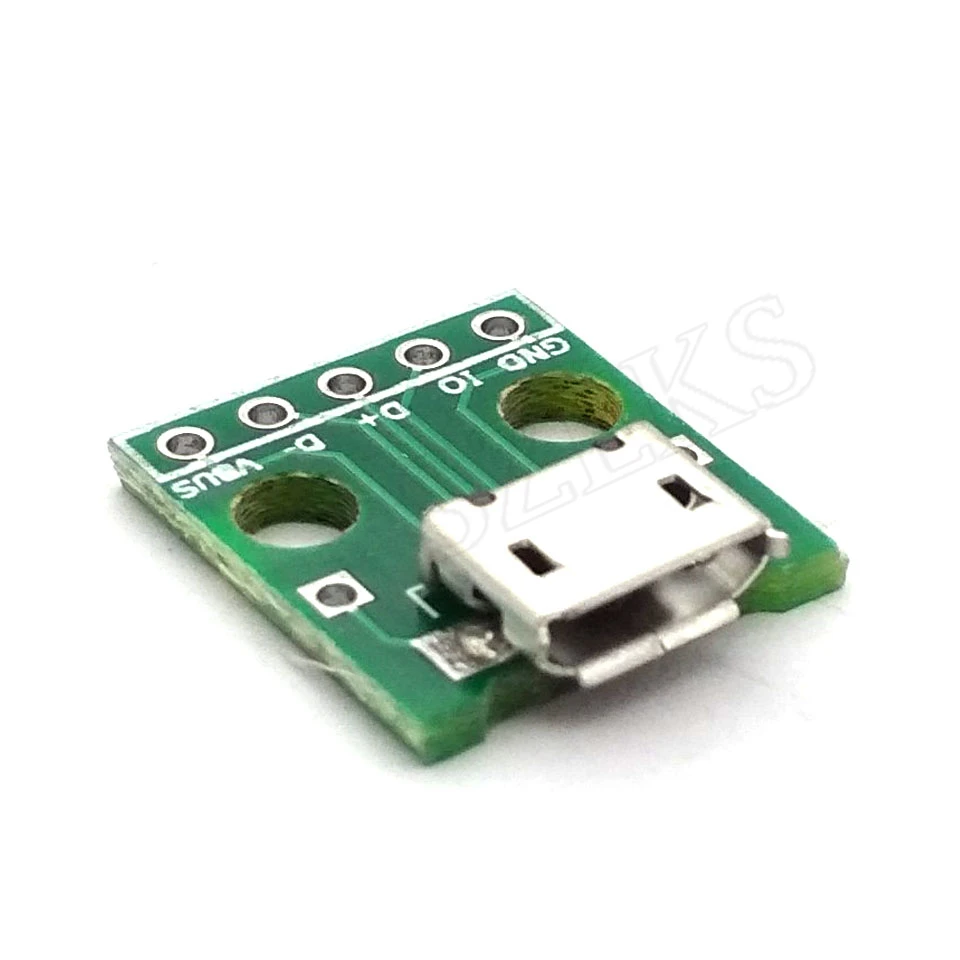 Плата преобразователя источника питания Micro USB с поворотным интерфейсом Dip 5 В |