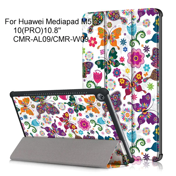 HWM510 SY CSHD Умный чехол для huawei Mediapad M5 10,8 дюймов PC CMR-AL09/W09 для huawei Mediapad M5 10(PRO) Магнитный Премиум чехол+ подарок - Цвет: HWM510 SY CSHD