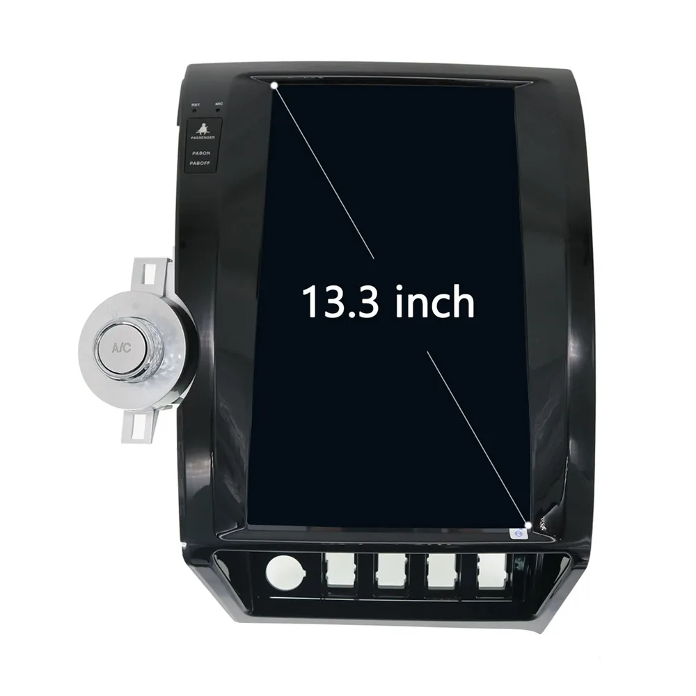 Android Tesla стиль автомобиля нет dvd-плеер gps навигация для Toyota Tundra 2007-2013 головное устройство стерео Мультимедиа Радио магнитофон