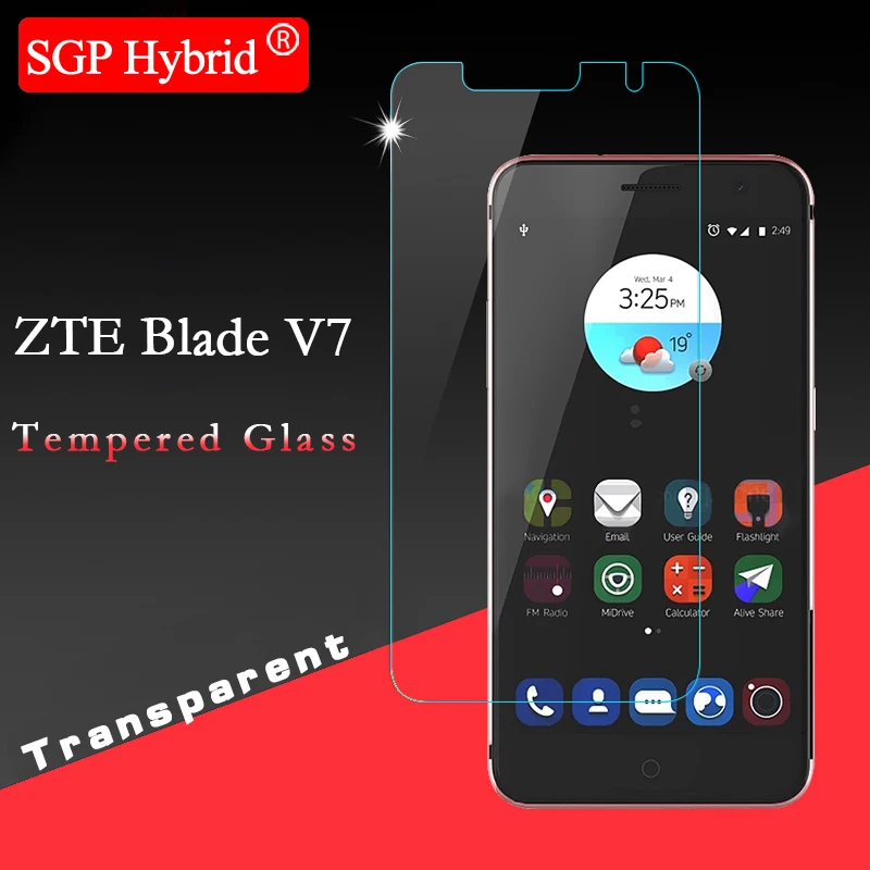 2 шт 9H закаленное защитное стекло для zte Blade A520 стекло для zte Blade V7 Lite A510 A512 A601 A610 PLUS X7 D6 V6 Axon 9 Pro