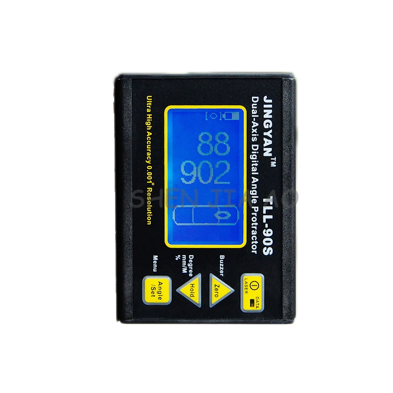 Цифровой дисплей 37 в двухосевой инклинометр Профессиональный высокоточный