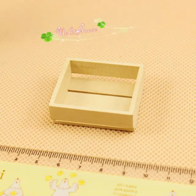 DollHouse miniature accessories wooden furniture decoratice Vegetable basket | Игрушки и хобби