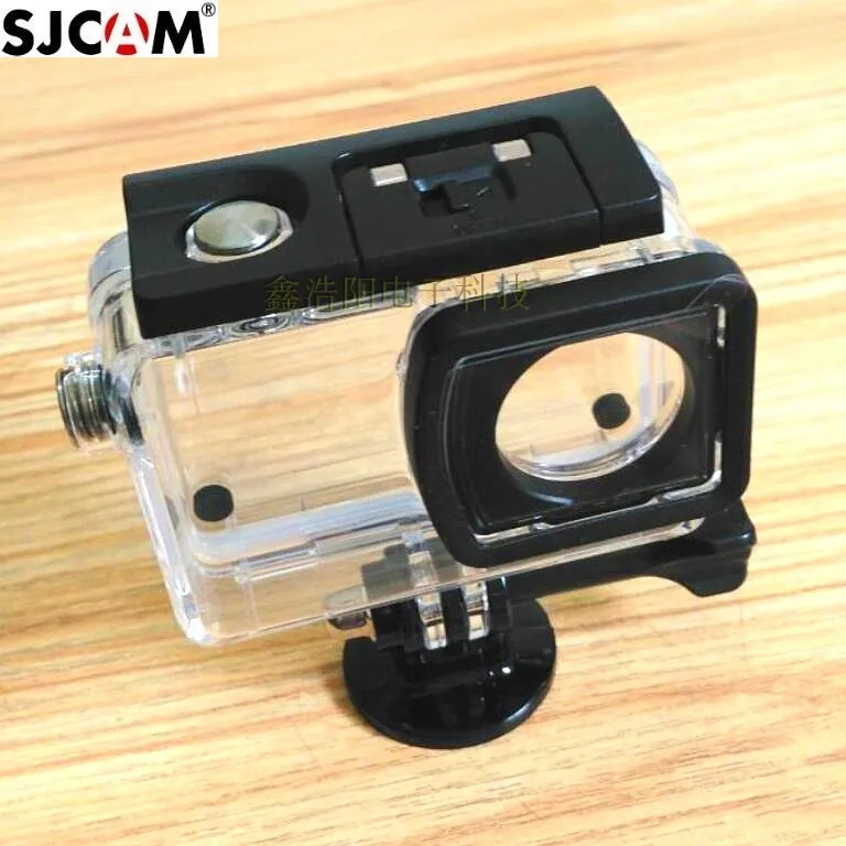 waterproof case SJCAM SJ8 УФ-фильтр CPL Водонепроницаемый чехол/оболочка Крышка объектива корпус/дайвинг УФ красный/крышка для Sj8 Plus/Pro Аксессуары для экшн-камеры - Цвет: waterproof case