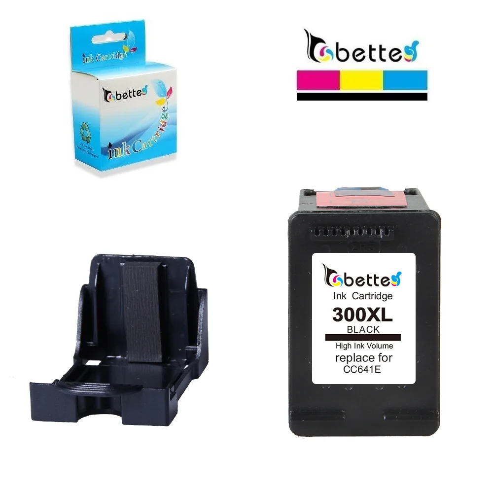 2pk вместимость Картриджи с чернилами для HP 300 300XL Deskjet d5560 d5568 f2420 f2480 F2488 f2492 f2493 f4210 f4580