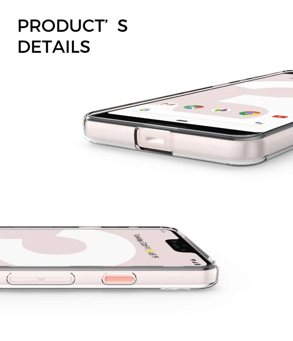 Противоударный полный защитный чехол для телефона Google Pixel 2 3 3a 4 XL Кристальный Мягкий силиконовый чехол для Google Pixel XL 2 Pixel3