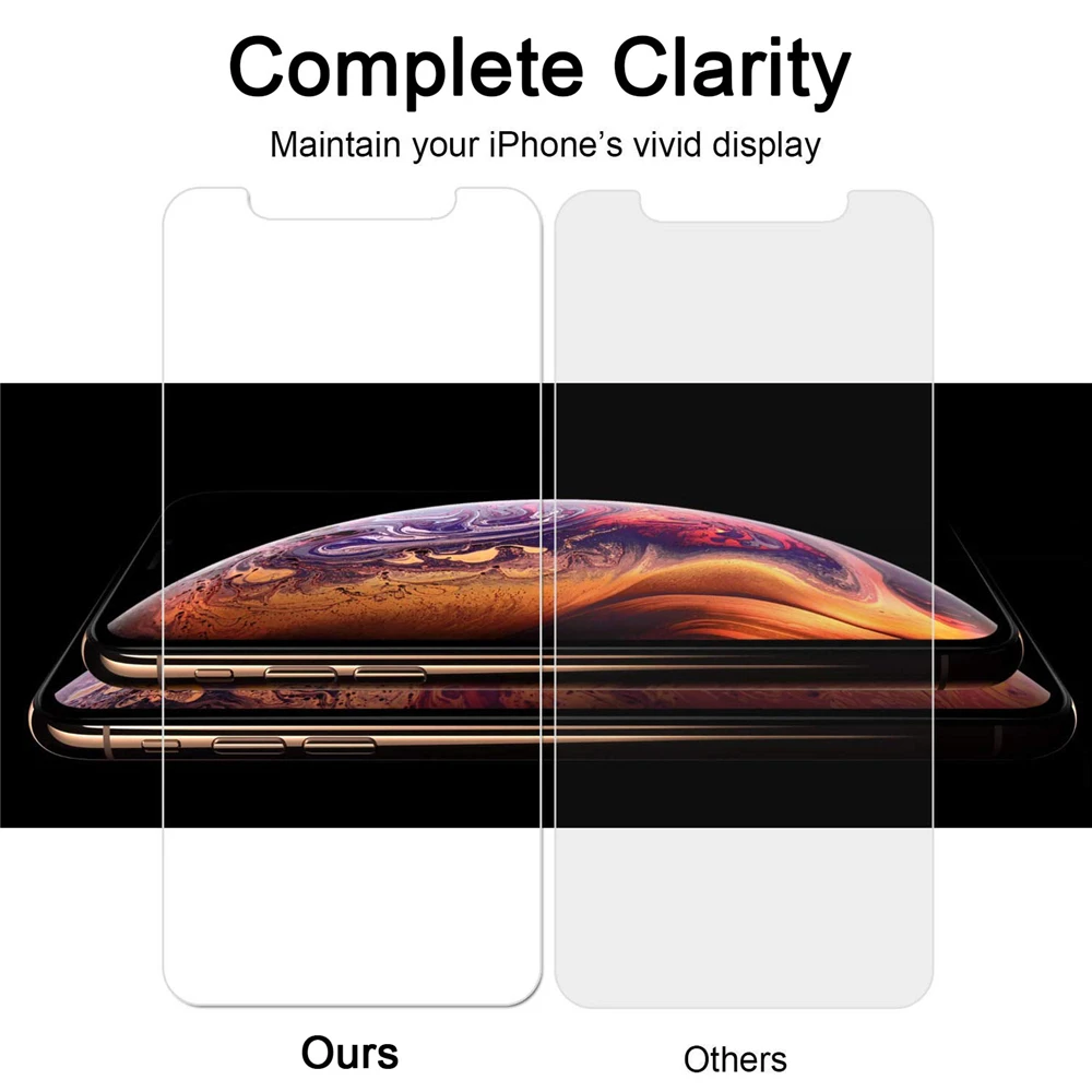 Защитное закаленное стекло для iphone 6 7 5S se 6s 8 Plus XS Max XR x защита экрана 6S | Мобильные