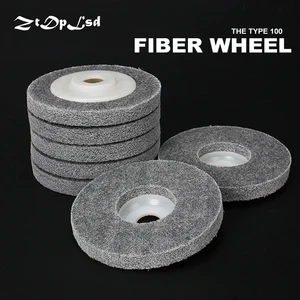 ZtDpLsd, 1 шт., 4 дюйма, нейлоновый полировальный диск для шлифовального колеса, диаметр 100 мм, шлифовальный круг для металлов, керамики, мрамора, дерева