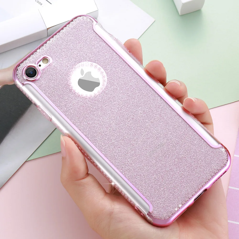 Чехол KISSCASE для Apple iPhone 6 7 5S 5 S Plus SE 2 в 1 милый Ультратонкий Мягкий силиконовый чехол