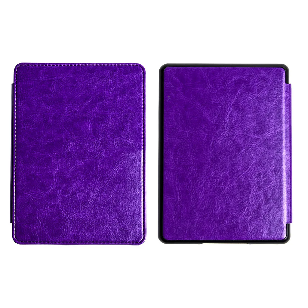 Высококачественный тонкий кожаный чехол Smart Cover для Amazon Kindle Paperwhite 4 с магнитной застежкой для сна/пробуждения уникальный светильник