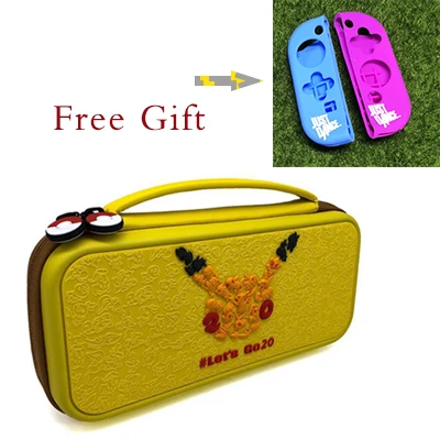Lets go 20 Bag Для Nintendo Switch Console сумка для хранения упаковки игра Let's go Pika Eevee NS Switch дорожный держатель Чехол Сумочка чехол - Цвет: Lets go 20 Bag