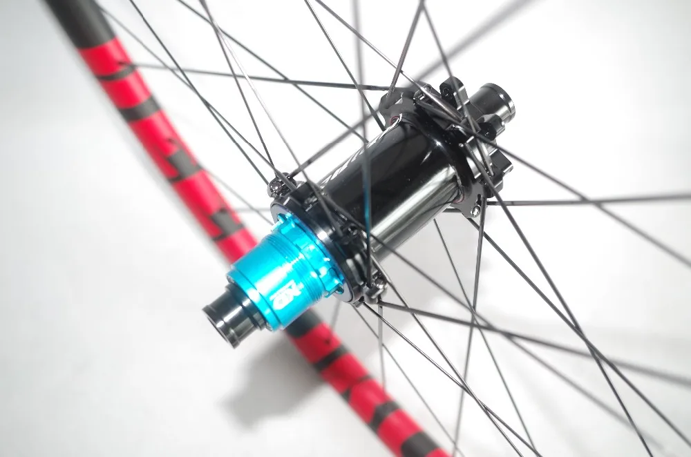 1259g BOOST 29er горный или Кроссовый велосипед гонки 24 мм x 30 мм Асимметричный без крючка бескамерная клинчерная покрышка 2" Горный карбоновые велосипедные колёса 28 28 отверстий