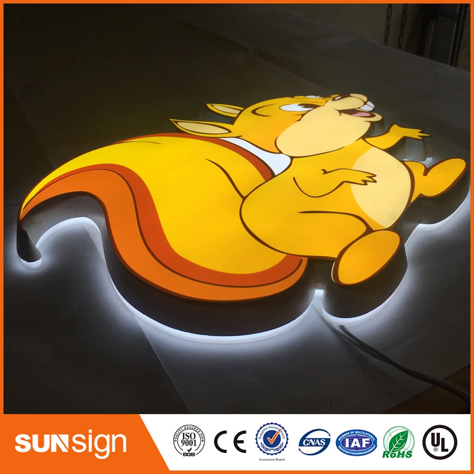 Уличный Водонепроницаемый светодиодный светильник тбокс с объемными буквами