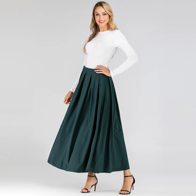 Vestidos кафтан абайя Турция Дубай Арабский мусульманская Юбка Абая для женщин юбки