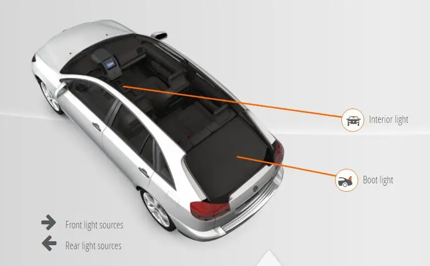 Автомобильное светодиодное Внутреннее освещение для DACIA DOKKER LODGY SANDERO, авто автомобильный интерьерный светильник, лампа для автомобилей, без ошибок, 4 шт - Цвет: DOKKER