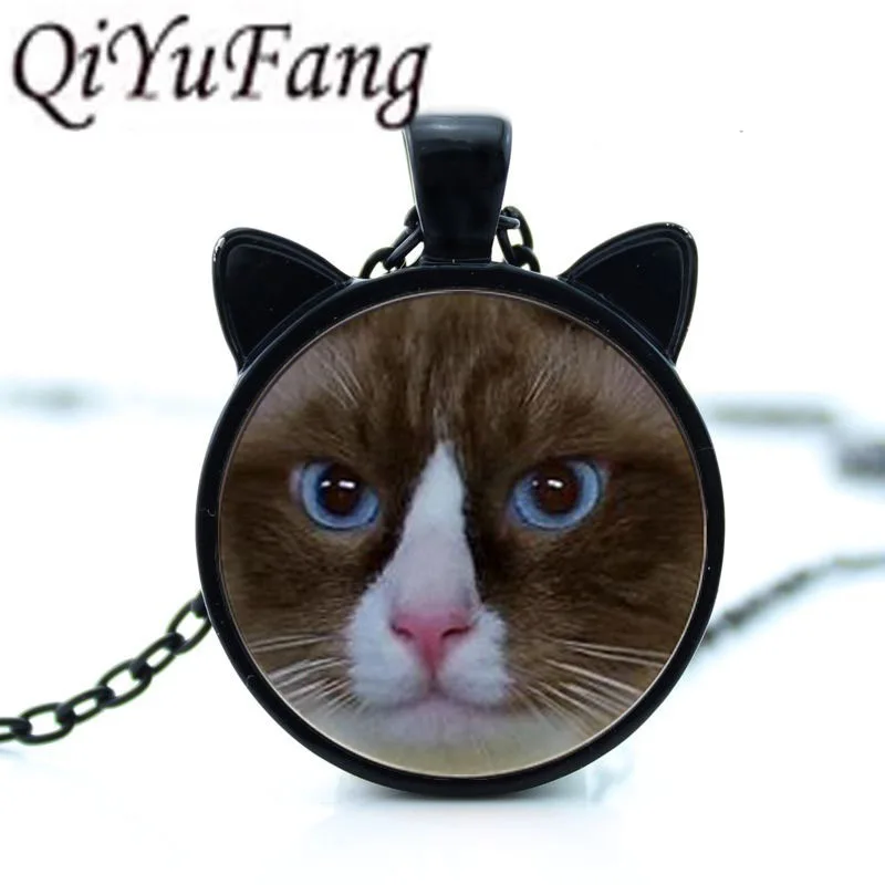 Ожерелье QiYuFang ожерелье с подвеской в виде кошки для любителей домашних животных