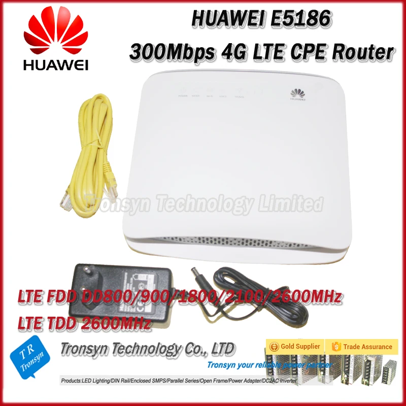 Новое поступление оригинальная разблокировка 300 Мбит/с HUAWEI E5186S-22A 4G LTE WiFi CPE