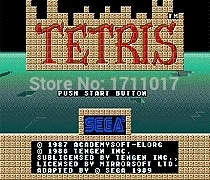 Tetris 16 bit MD игровая карта для Sega Mega Drive Genesis|16 bit|md game16 md |