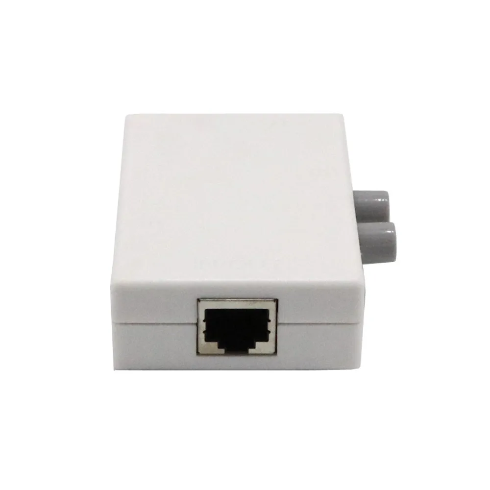 Vovotrade 2 порта AB ручной сетевой распределительный коммутатор коробка 2In 1/1In2 RJ45